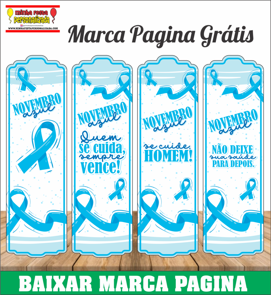 MARCA PAGINA NOVEMBRO AZUL 942x1024 - Marca Pagina Novembro Azul Pronto Para Imprimir Grátis