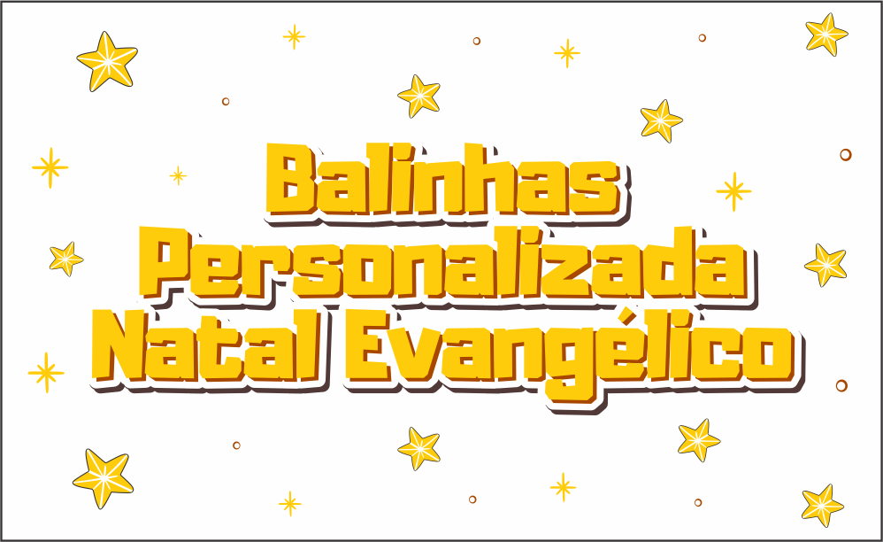 CAPA BALINHA NATAL EVANGELICO - Balinhas de Natal Evangélico Para Imprimir Grátis