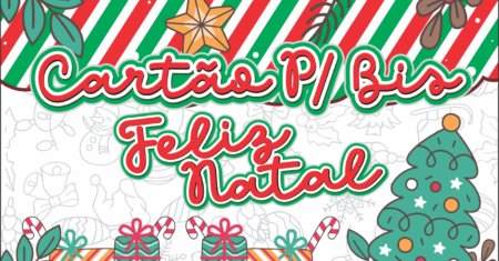 Cartão Bis Natal Para Imprimir Gratis