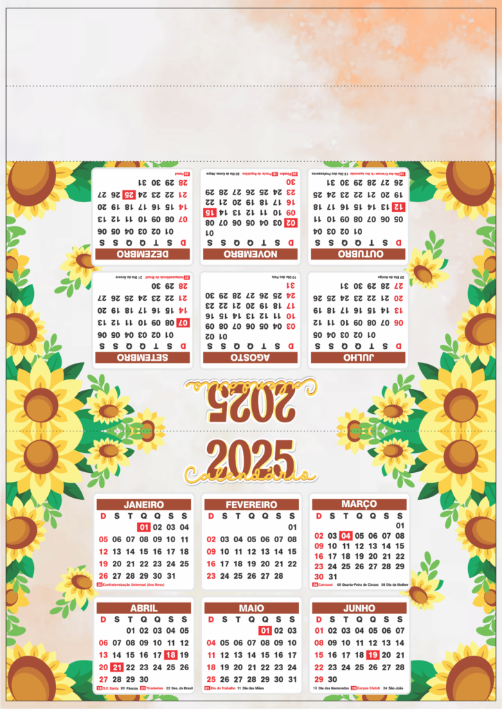 CALENDARIOS DE MESA 2025 725x1024 - Calendários de 2025 modelo 01 Gratuito