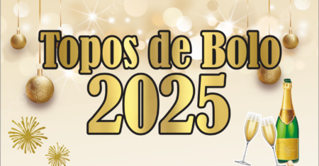 Topo Ano Novo 2025 pronto para imprimir