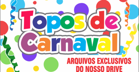 Topos de Bolo Carnaval 01 – Disponível Apenas no Nosso Drive!