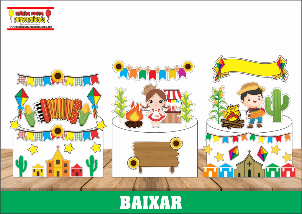 topo festa junina modelo 01 1024x726 - Topo Festa Junina Para Imprimir Gratuito