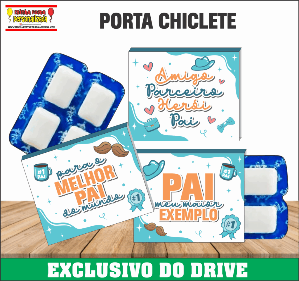 PORTA CHICLETE 1024x961 - Dia dos Pais 01 &ndash; Dispon&iacute;vel Apenas no Nosso Drive!