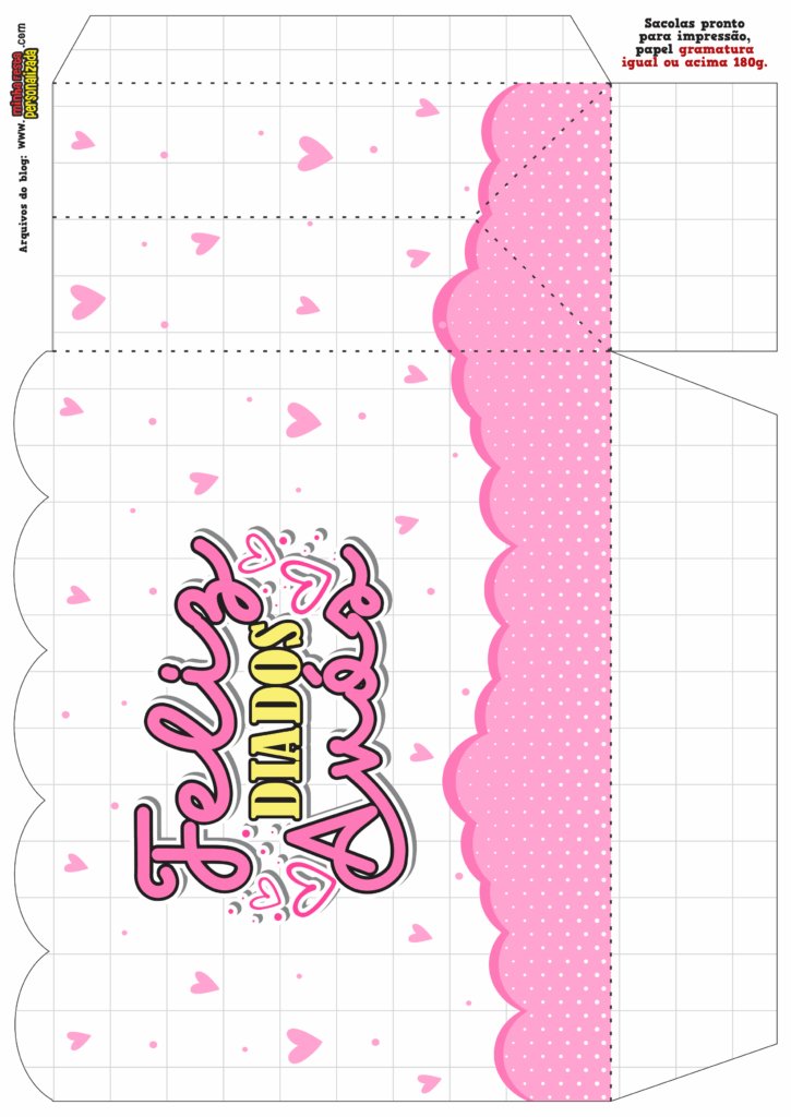 ROSA 725x1024 - Sacolinha Dia dos Av&oacute;s Modelos Gratuito