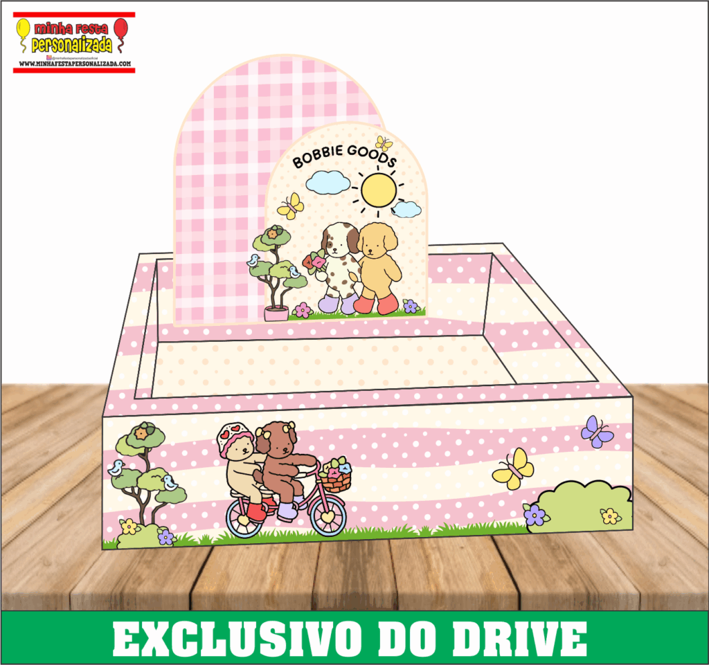 BOBBIE GOODS 1024x961 - Caixa Cesta Quadrada Personalizada 01 &ndash; Dispon&iacute;vel Apenas no Nosso Drive!