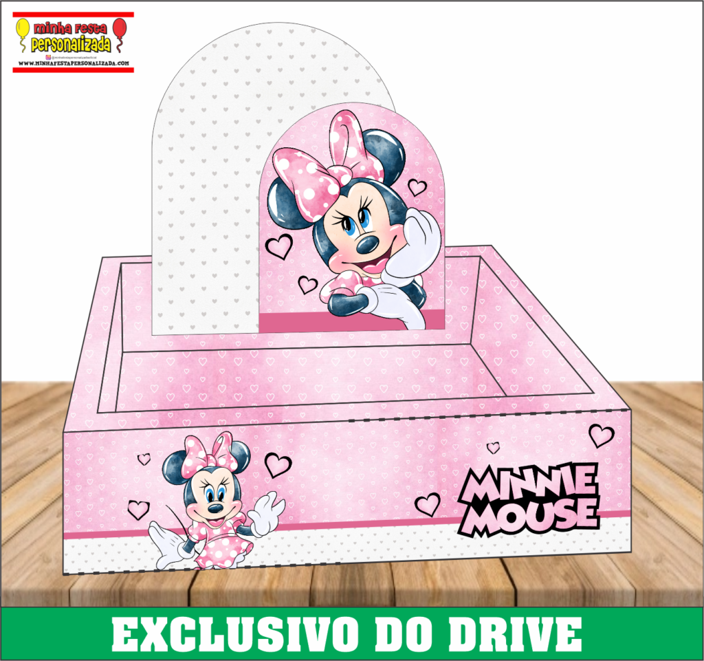 Caixa Cesta Quadrada Personalizada 01 – Disponível Apenas no Nosso Drive! MINNIE ROSA 1024x961 - Caixa Cesta Quadrada Personalizada 01 – Disponível Apenas no Nosso Drive!