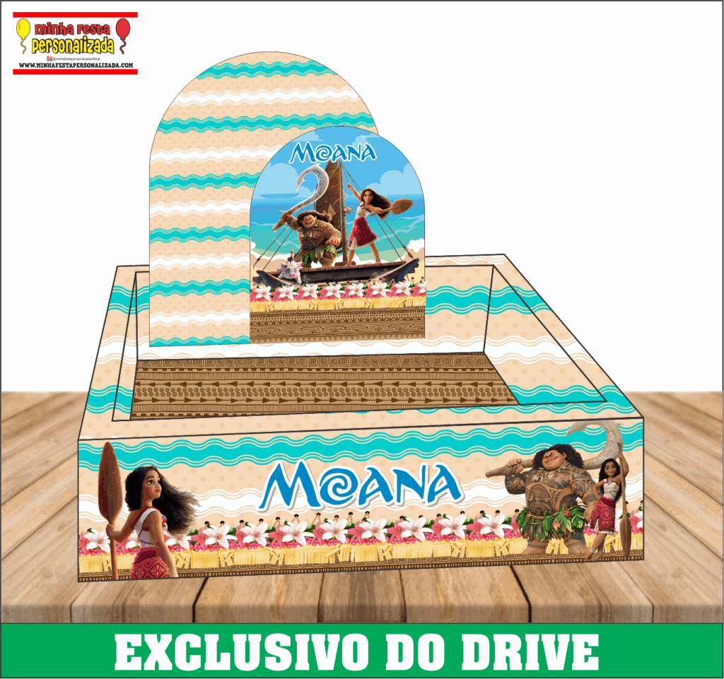MOANA 1024x961 - Caixa Cesta Quadrada Personalizada 01 &ndash; Dispon&iacute;vel Apenas no Nosso Drive!
