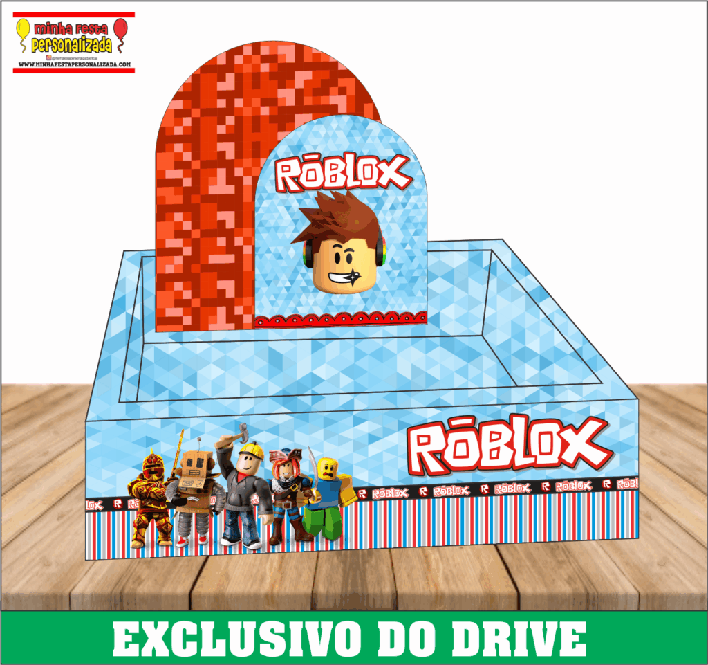 ROBLOX MENINO 1024x961 - Caixa Cesta Quadrada Personalizada 01 &ndash; Dispon&iacute;vel Apenas no Nosso Drive!