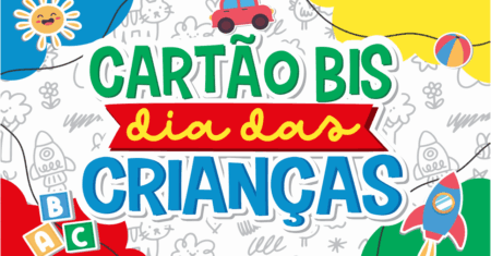 Cartão Bis Dia das Crianças Para Imprimir Gratuito