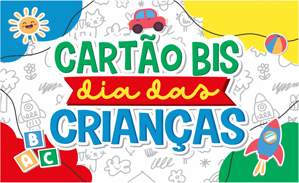 CAPA CARTAO BIS DIA DAS CRIANCAS - Cartão Bis Dia das Crianças Para Imprimir Gratuito