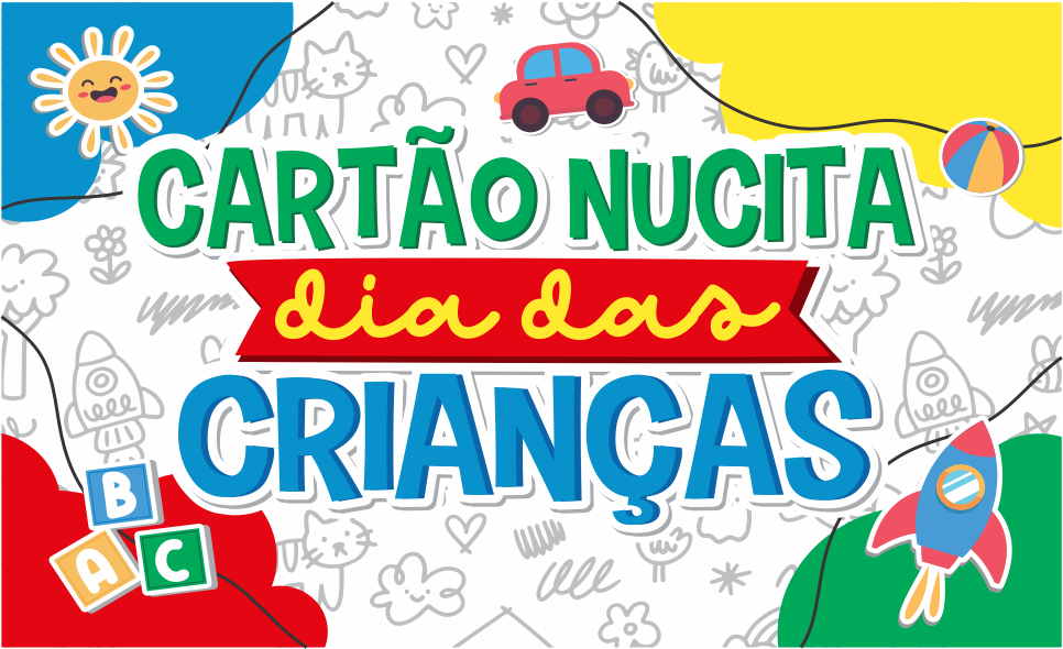 Cartão Nucita Dia das Crianças Para Imprimir Gratuito