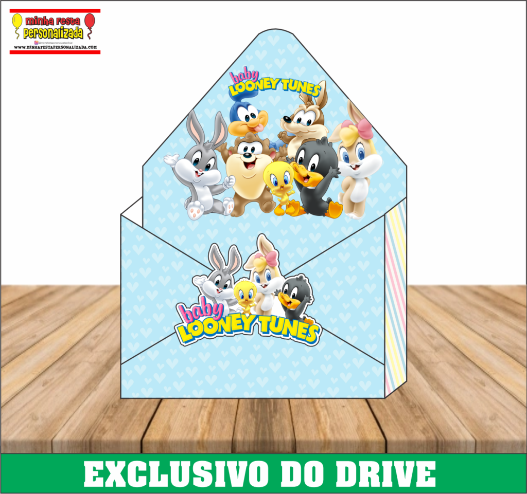 BABY LOONEY TUNES 1024x961 - Caixa Envelope Personalizadas &ndash; Dispon&iacute;vel Apenas no Nosso Drive!