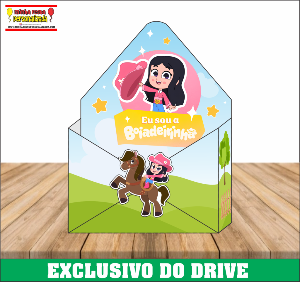 BOIADEIRINHA 1024x961 - Caixa Envelope Personalizadas &ndash; Dispon&iacute;vel Apenas no Nosso Drive!