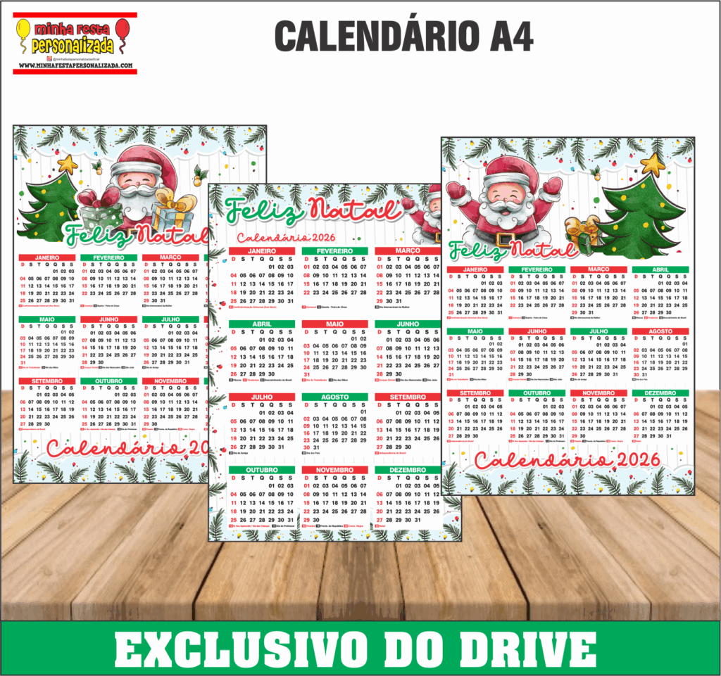 CALENDARIO 07 1024x961 - Natal 01 &ndash; Dispon&iacute;vel Apenas no Nosso Drive!