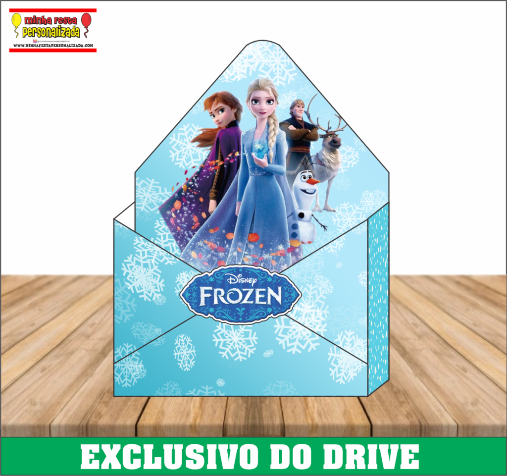 FROZEN 1024x961 - Caixa Envelope Personalizadas &ndash; Dispon&iacute;vel Apenas no Nosso Drive!