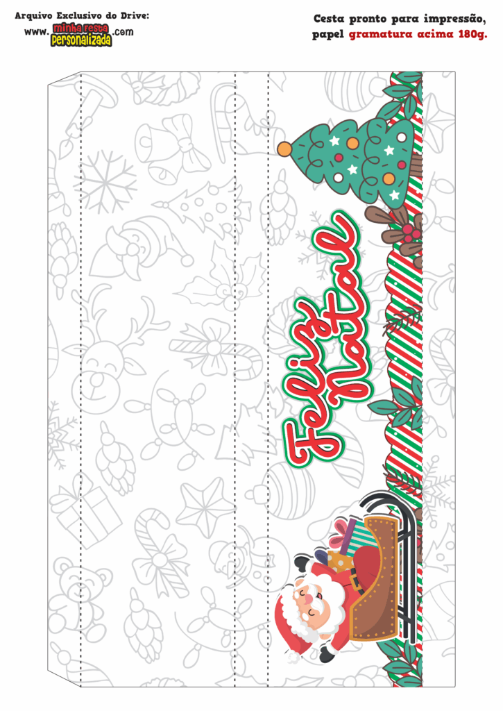 LATERAL GRANDE 01 725x1024 - Caixa Cesta de Natal Modelo 02 Gratuito