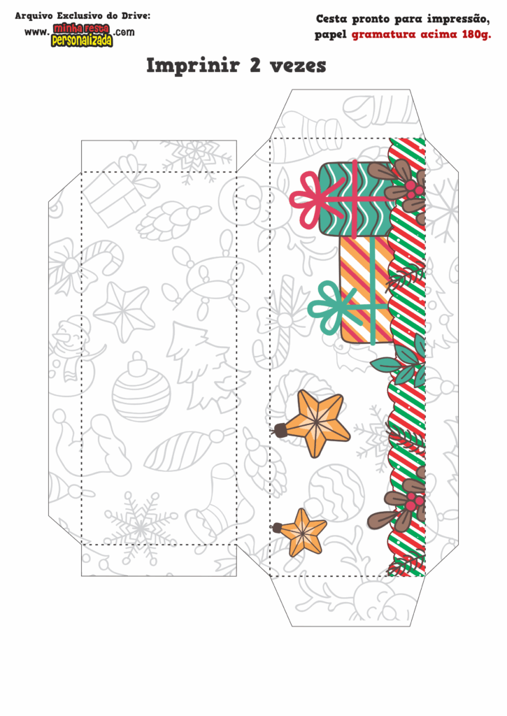 LATERAL PEQUENA 725x1024 - Caixa Cesta de Natal Modelo 02 Gratuito