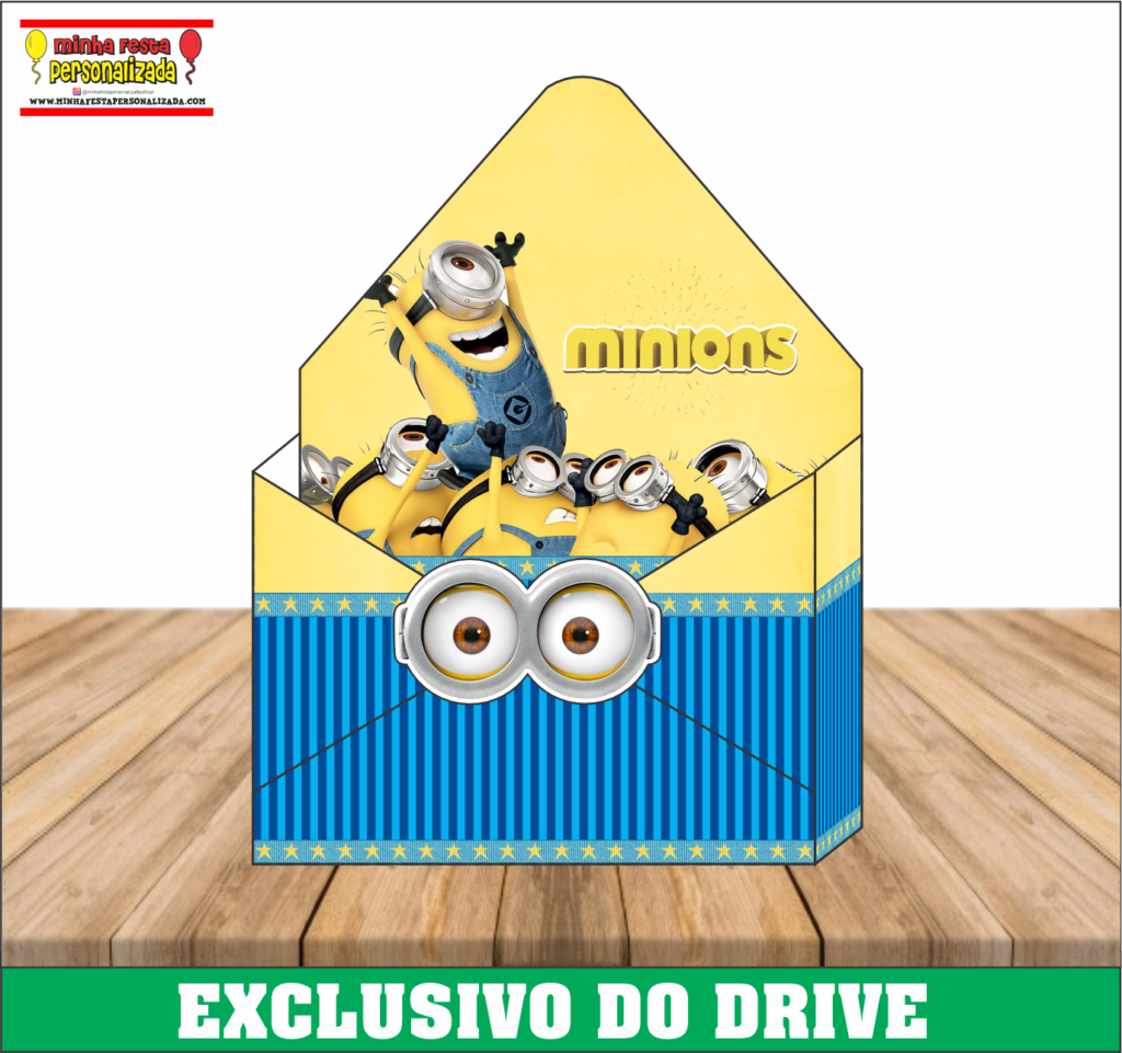 MINNIOS 1024x961 - Caixa Envelope Personalizadas &ndash; Dispon&iacute;vel Apenas no Nosso Drive!