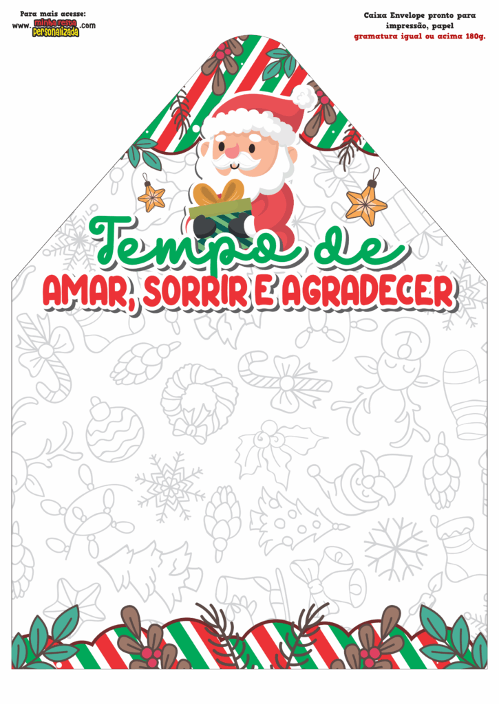 PAINEL FRENTE 01 725x1024 - Caixa Envelope de Natal Modelo 01