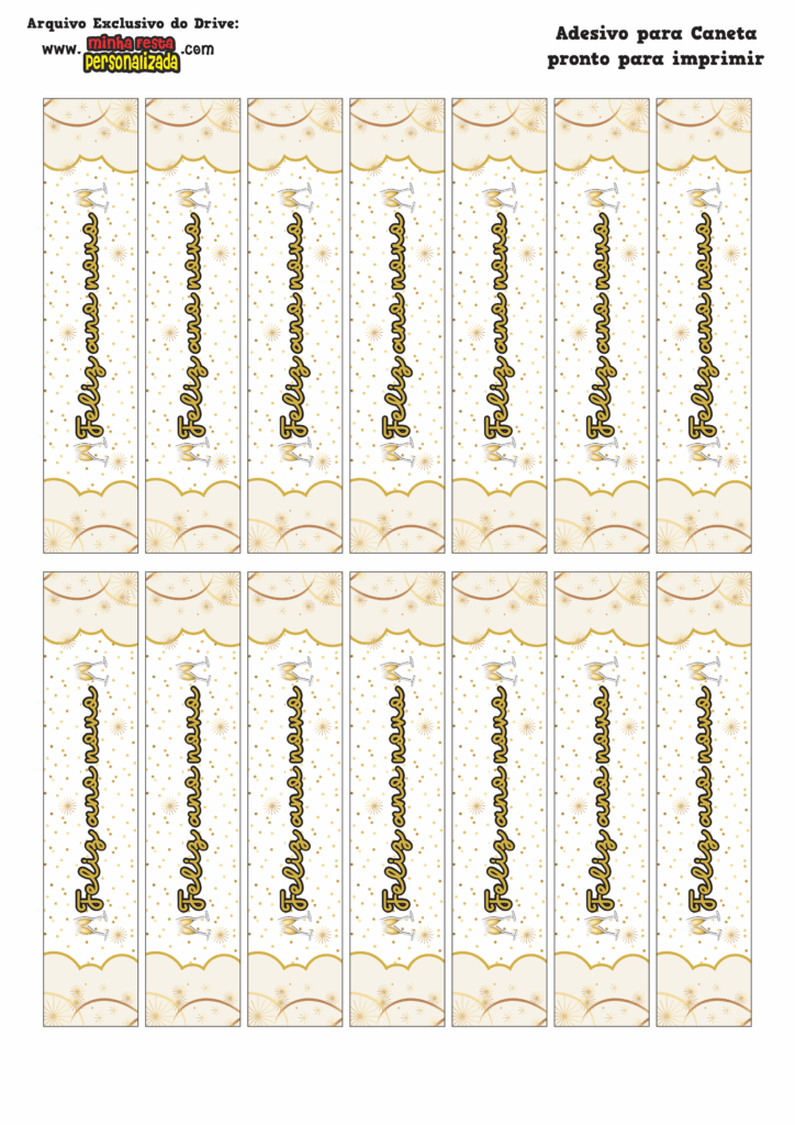 ADESIVO CANETA 724x1024 - Cart&atilde;o Ano Novo Caneta e L&aacute;pis Modelo 02