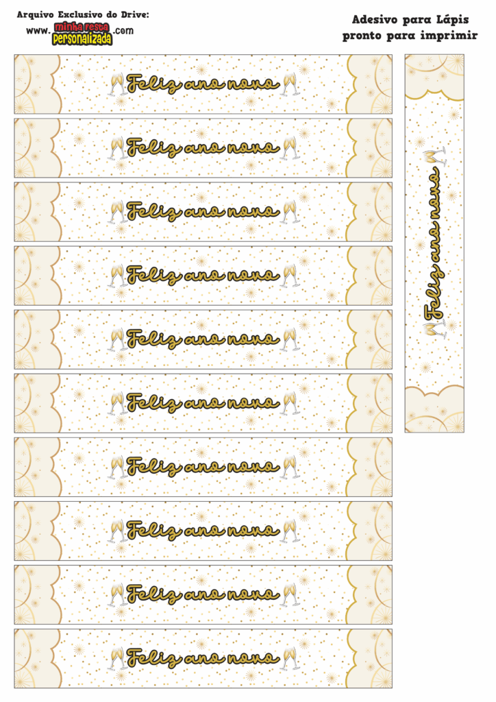 ADESIVO LAPIS 724x1024 - Cart&atilde;o Ano Novo Caneta e L&aacute;pis Modelo 02