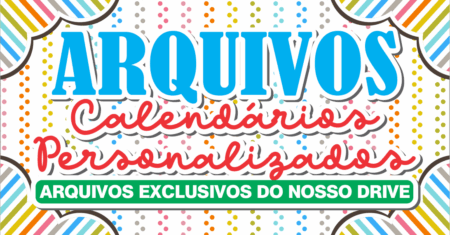 Calendários 2026 Personalizados – Disponível Apenas no Nosso Drive!
