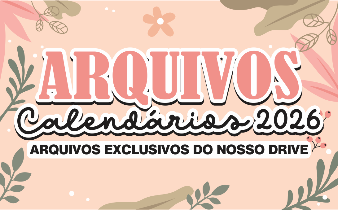 CAPA - Calendários 2026 – Disponível Apenas no Nosso Drive!
