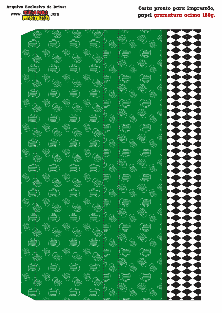 LATERAL GRANDE 02 3 725x1024 - Caixa Cesta Boteco Heineken Modelo Gratuito