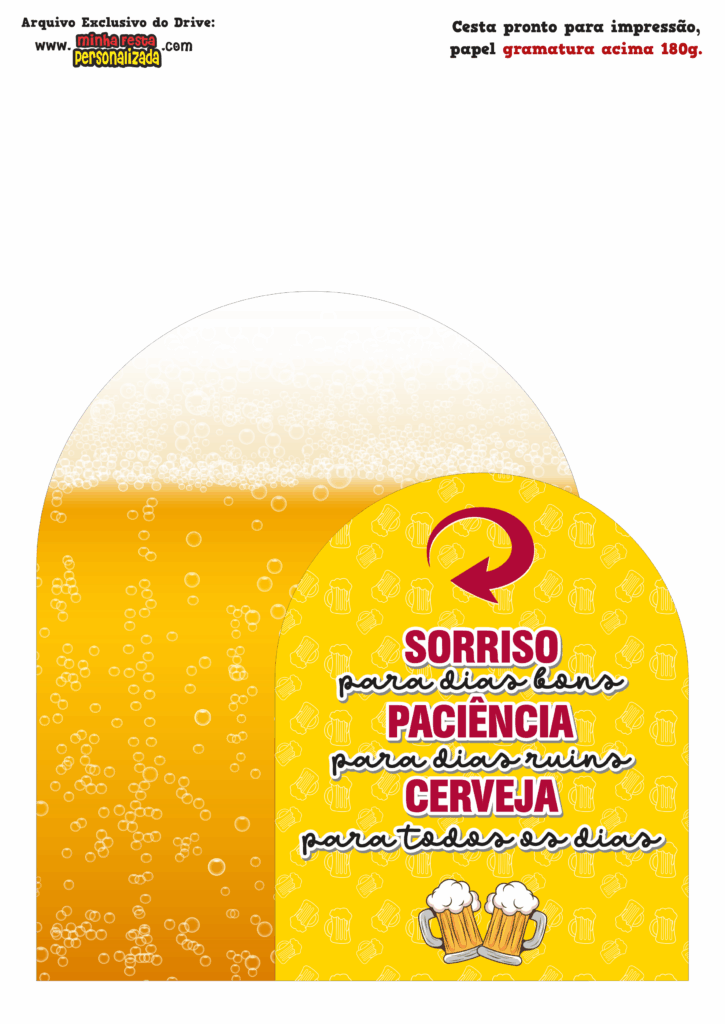 PAINEL 02 4 725x1024 - Caixa Cesta Boteco Skol Modelo Gratuito