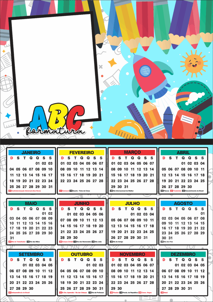 CALENDARIO A4 724x1024 - Calen&aacute;rios Arquivos Formatura ABC