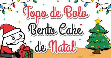 Topo Bento Cake de Natal Para Imprimir Grátis