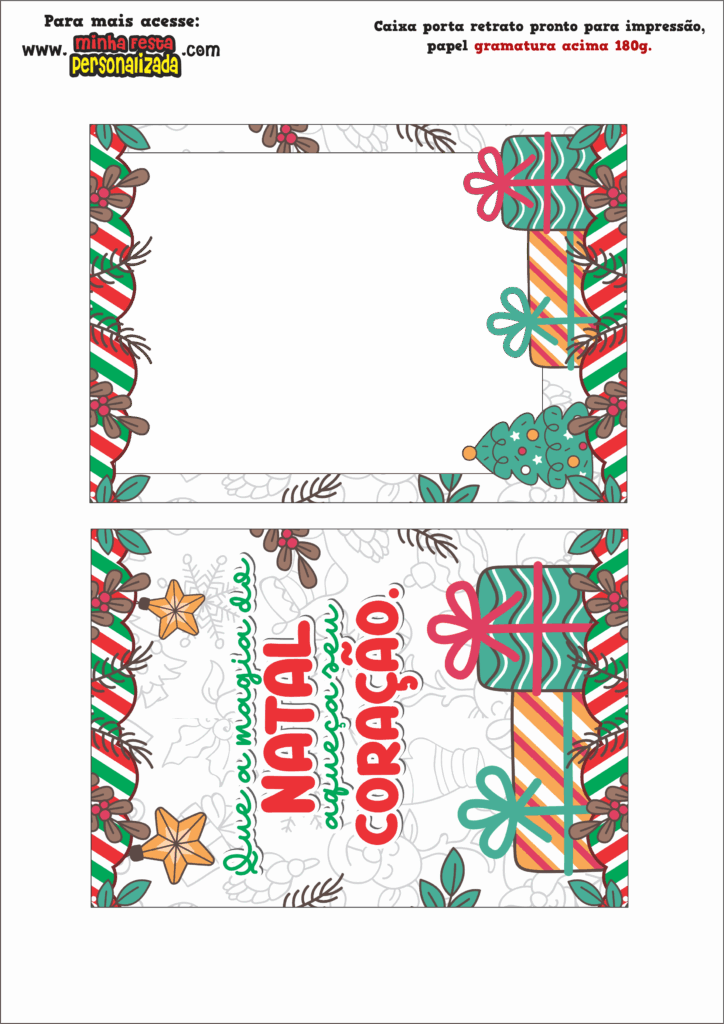 FOTO MODELO 01 724x1024 - Porta Retrato de Natal Modelo 02 Gratuito