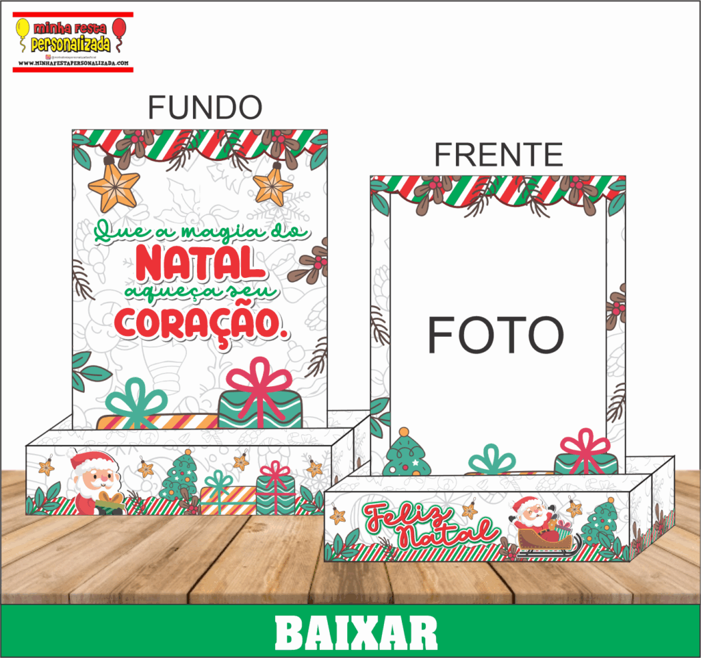 PORTA RETRATO DE NATAL MODELO 01 1024x961 - Porta Retrato de Natal Para Imprimir Gr&aacute;tis