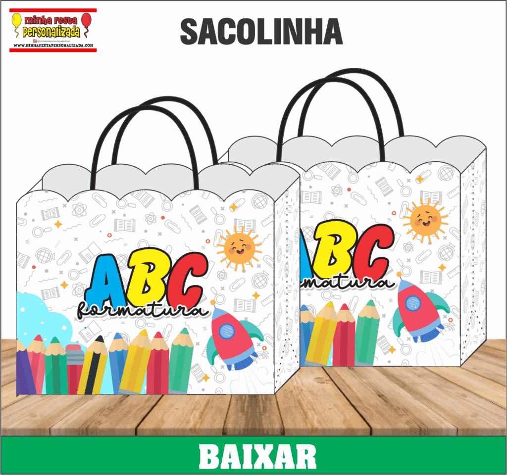 SACOLINHA 1024x960 - Arquivos Formatura ABC Para Imprimir Gr&aacute;tis