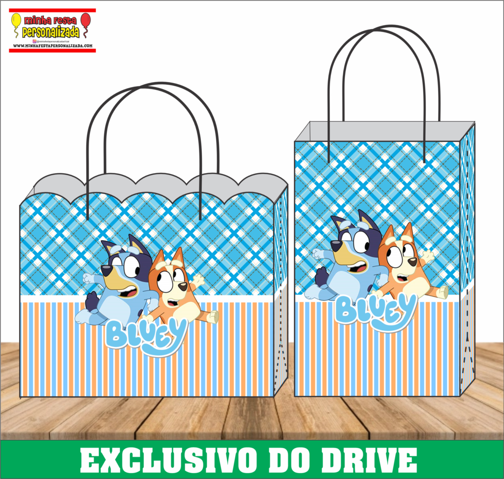 BLUEY 1 1024x973 - Sacolinhas Personalizadas 01 &ndash; Dispon&iacute;vel Apenas no Nosso Drive!