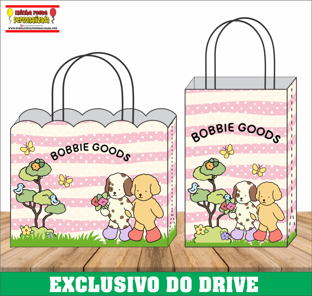 BOBBIE GOODS 1024x973 - Sacolinhas Personalizadas 01 &ndash; Dispon&iacute;vel Apenas no Nosso Drive!
