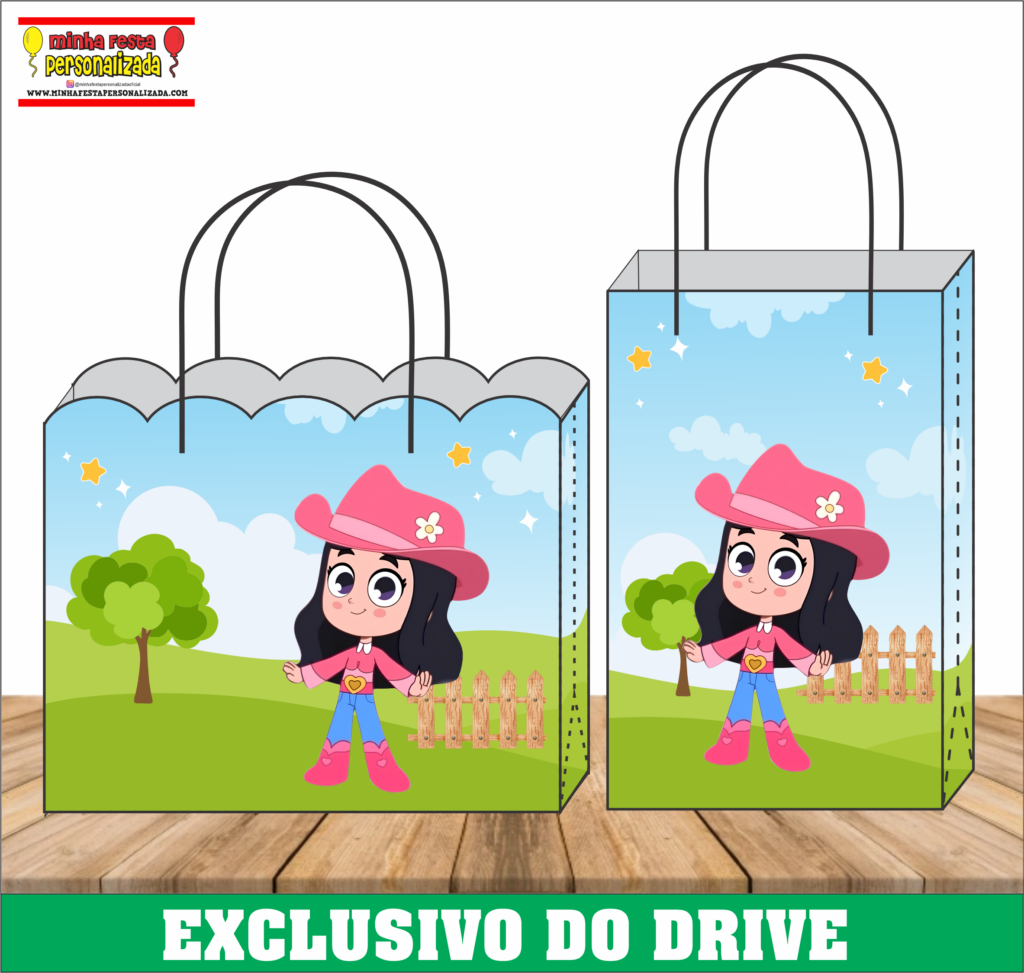 BOIADEIRINHA 1024x973 - Sacolinhas Personalizadas 01 &ndash; Dispon&iacute;vel Apenas no Nosso Drive!