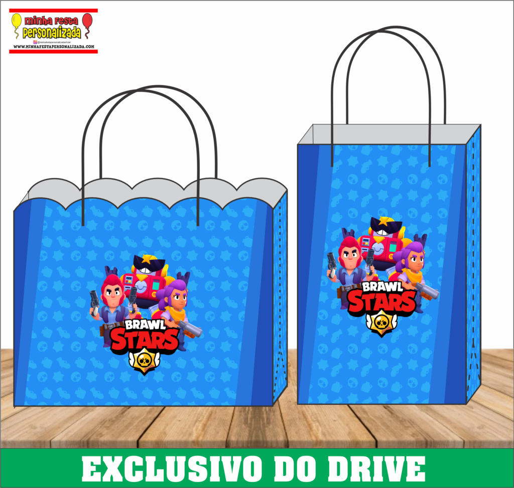 BRAWL STARS 1 1024x973 - Sacolinhas Personalizadas 01 &ndash; Dispon&iacute;vel Apenas no Nosso Drive!