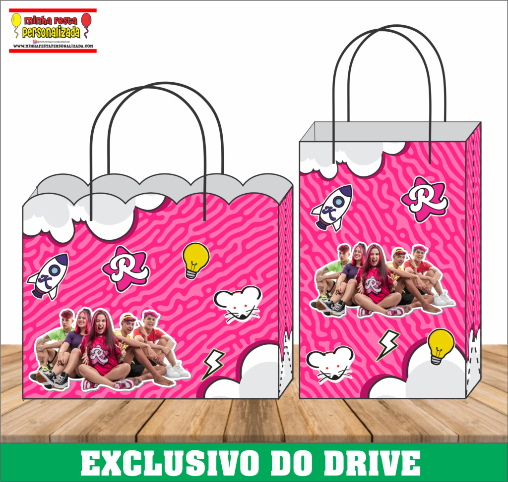 DOS ROSAS 1 1024x973 - Sacolinhas Personalizadas 01 &ndash; Dispon&iacute;vel Apenas no Nosso Drive!
