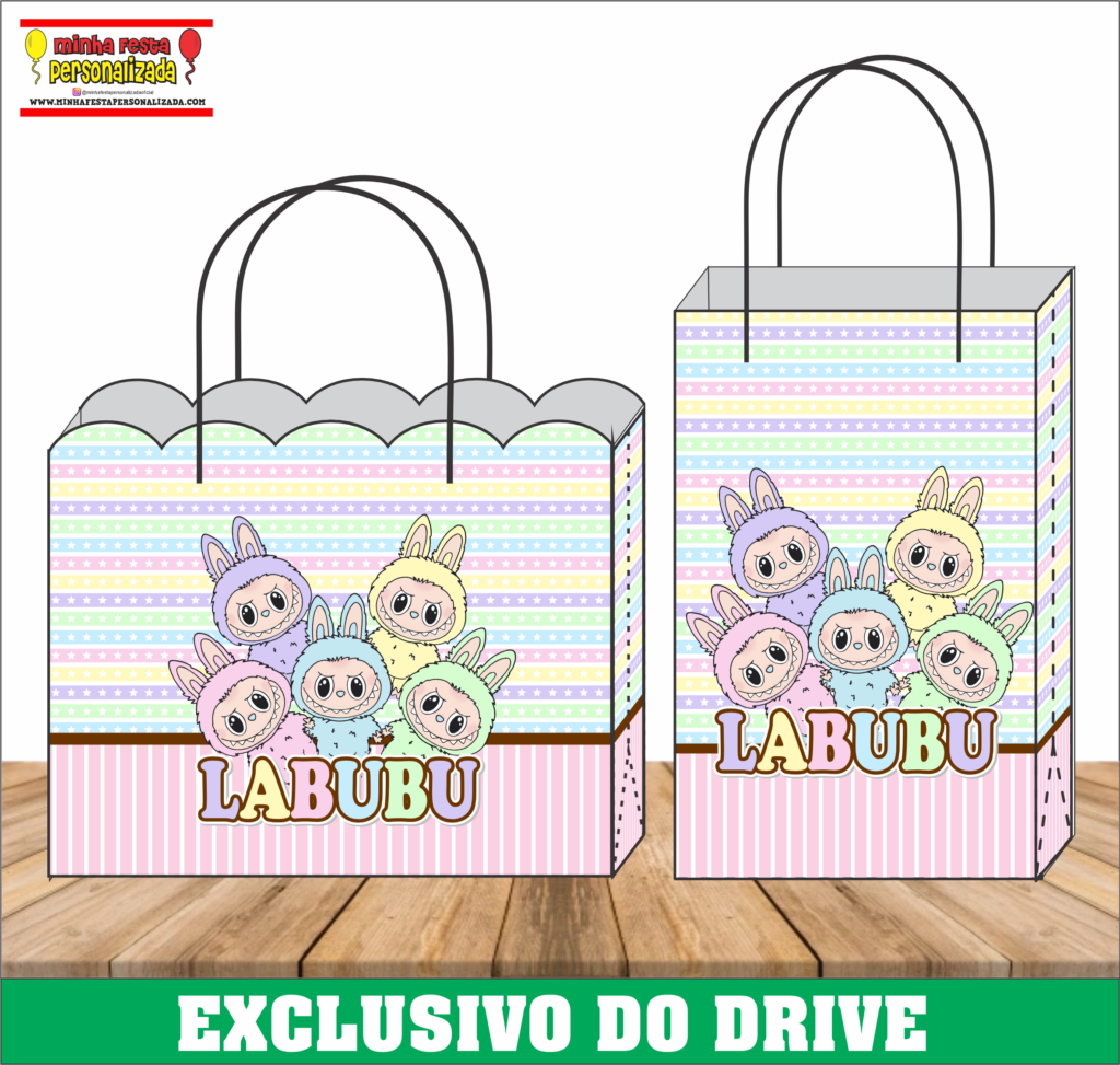 LABUBU 1 1024x973 - Sacolinhas Personalizadas 01 &ndash; Dispon&iacute;vel Apenas no Nosso Drive!