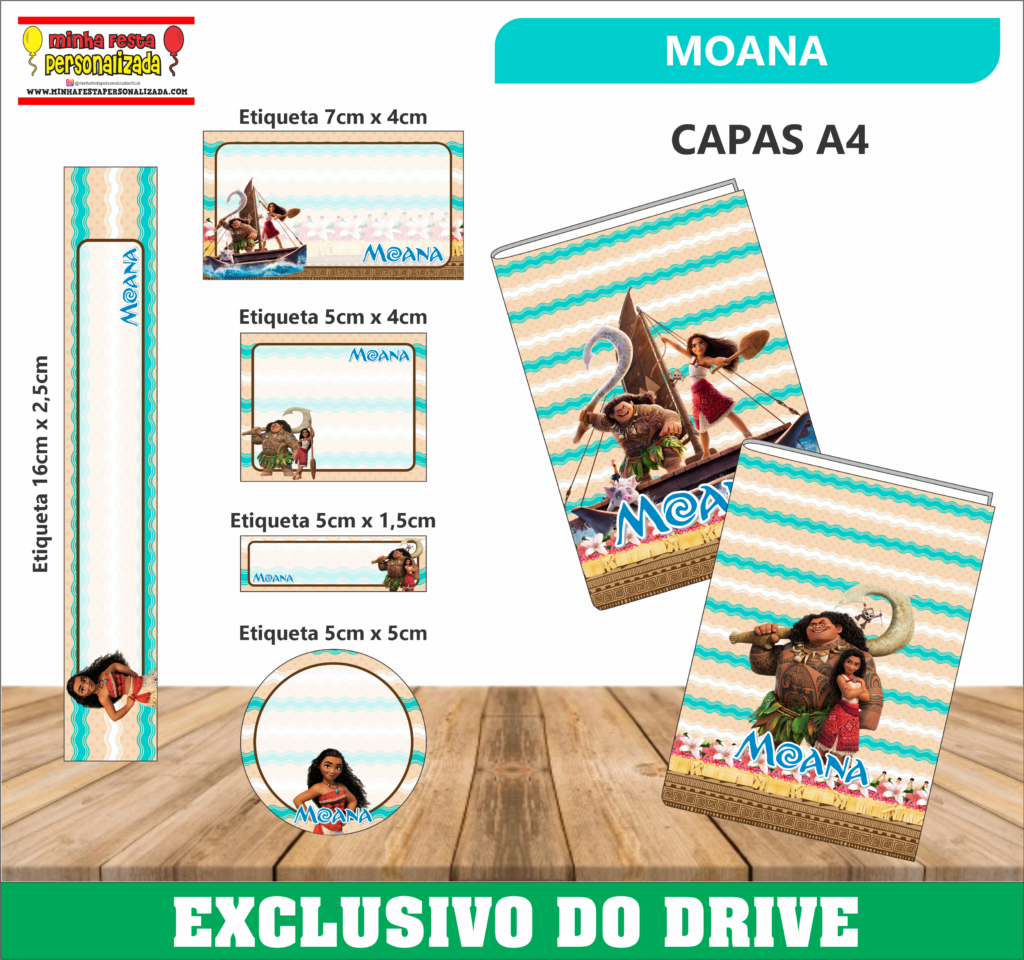 MOANA 1024x960 - Etiquetas Escolares 01 &ndash; Dispon&iacute;vel Apenas no Nosso Drive!