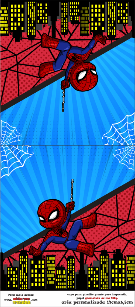 MODELO 01 10 451x1024 - Capa de pirulito Homem Aranha Para Imprimir