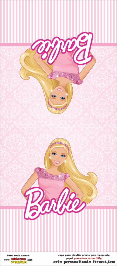 MODELO 02 7 451x1024 - Capa de pirulito Barbie Para Imprimir