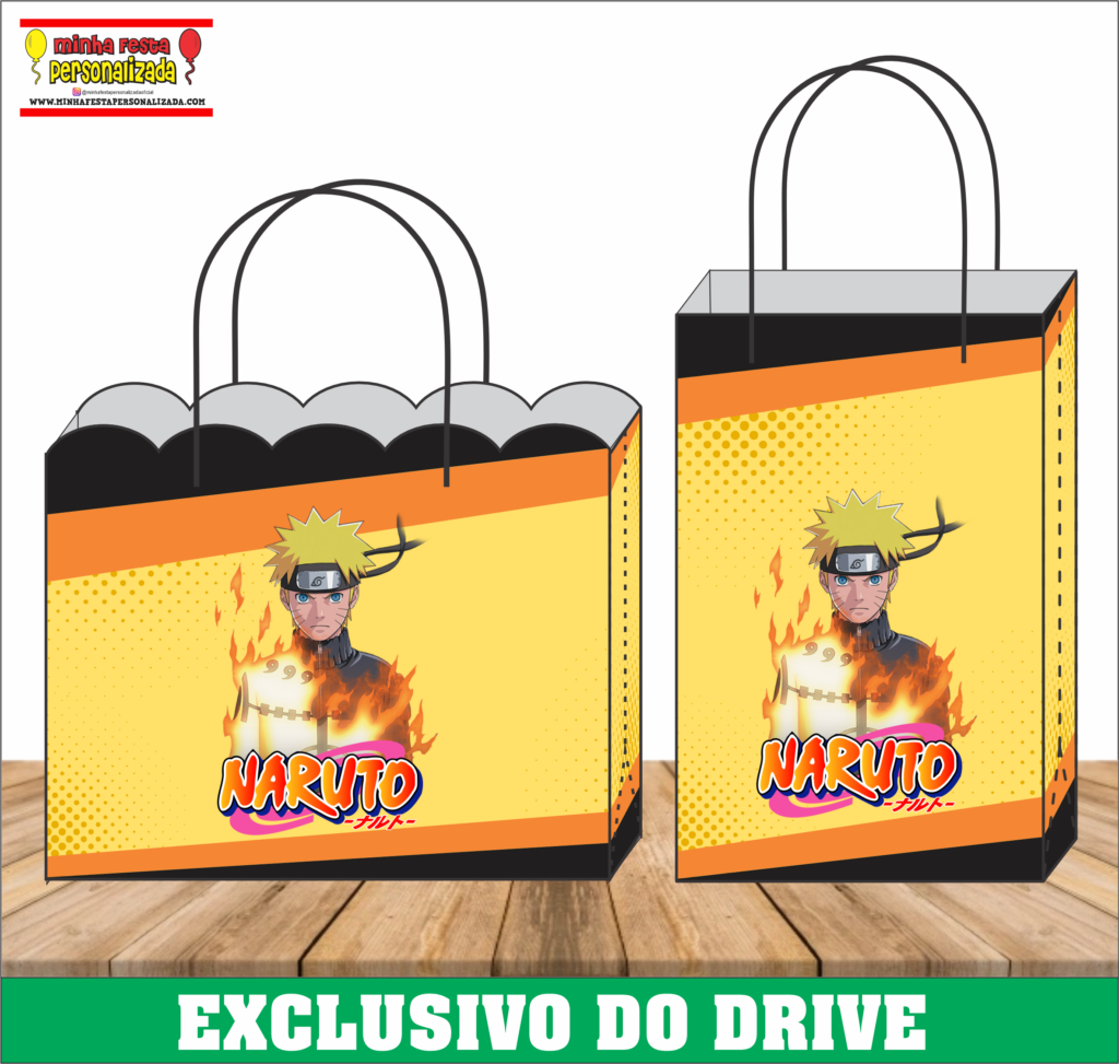 NARUTO 1 1024x973 - Sacolinhas Personalizadas 01 &ndash; Dispon&iacute;vel Apenas no Nosso Drive!