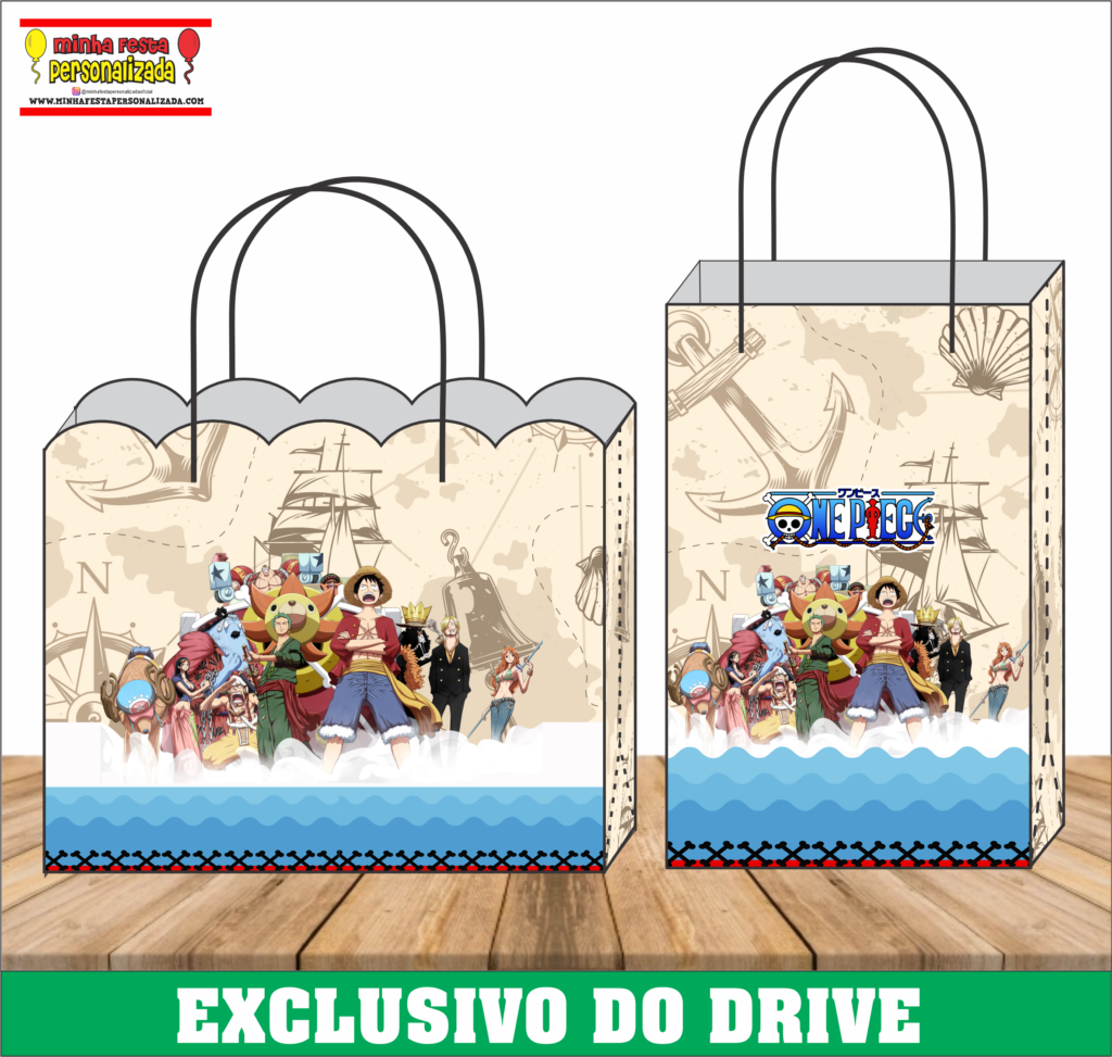 ONE PIECE 1 1024x973 - Sacolinhas Personalizadas 01 &ndash; Dispon&iacute;vel Apenas no Nosso Drive!