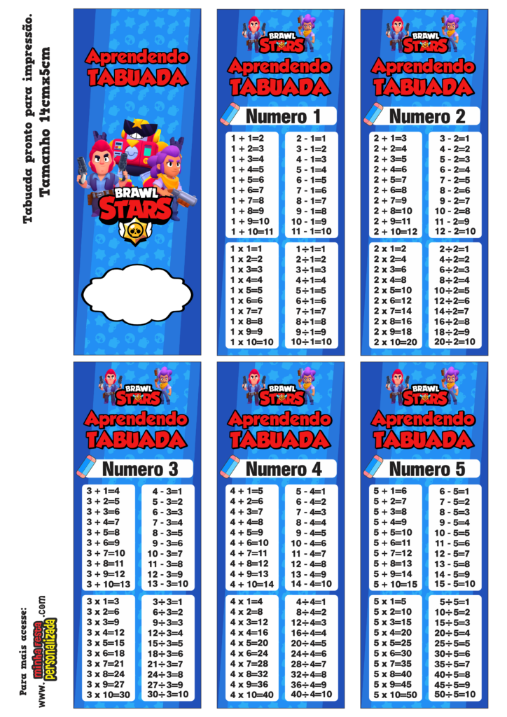 PARTE 01 7 724x1024 - Chaveiro Tabuada Brawl Stars