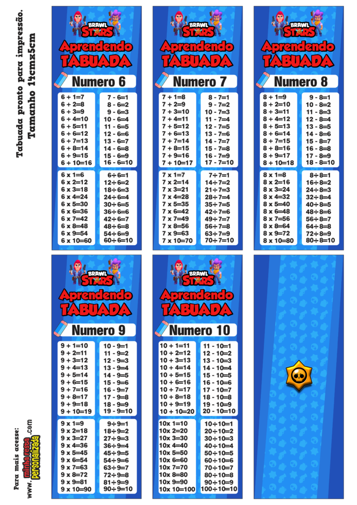 PARTE 02 7 724x1024 - Chaveiro Tabuada Brawl Stars