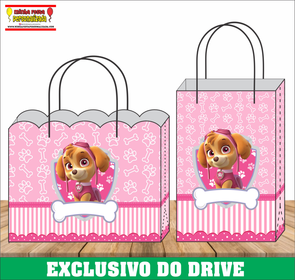 PATRULHA CANINA SKYE 1 1024x973 - Sacolinhas Personalizadas 01 &ndash; Dispon&iacute;vel Apenas no Nosso Drive!