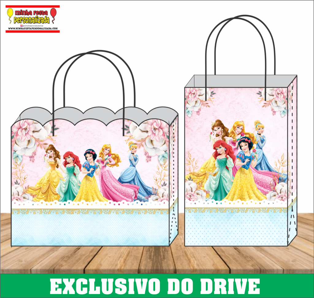 PRINCESAS DISNEY 1024x973 - Sacolinhas Personalizadas 01 &ndash; Dispon&iacute;vel Apenas no Nosso Drive!
